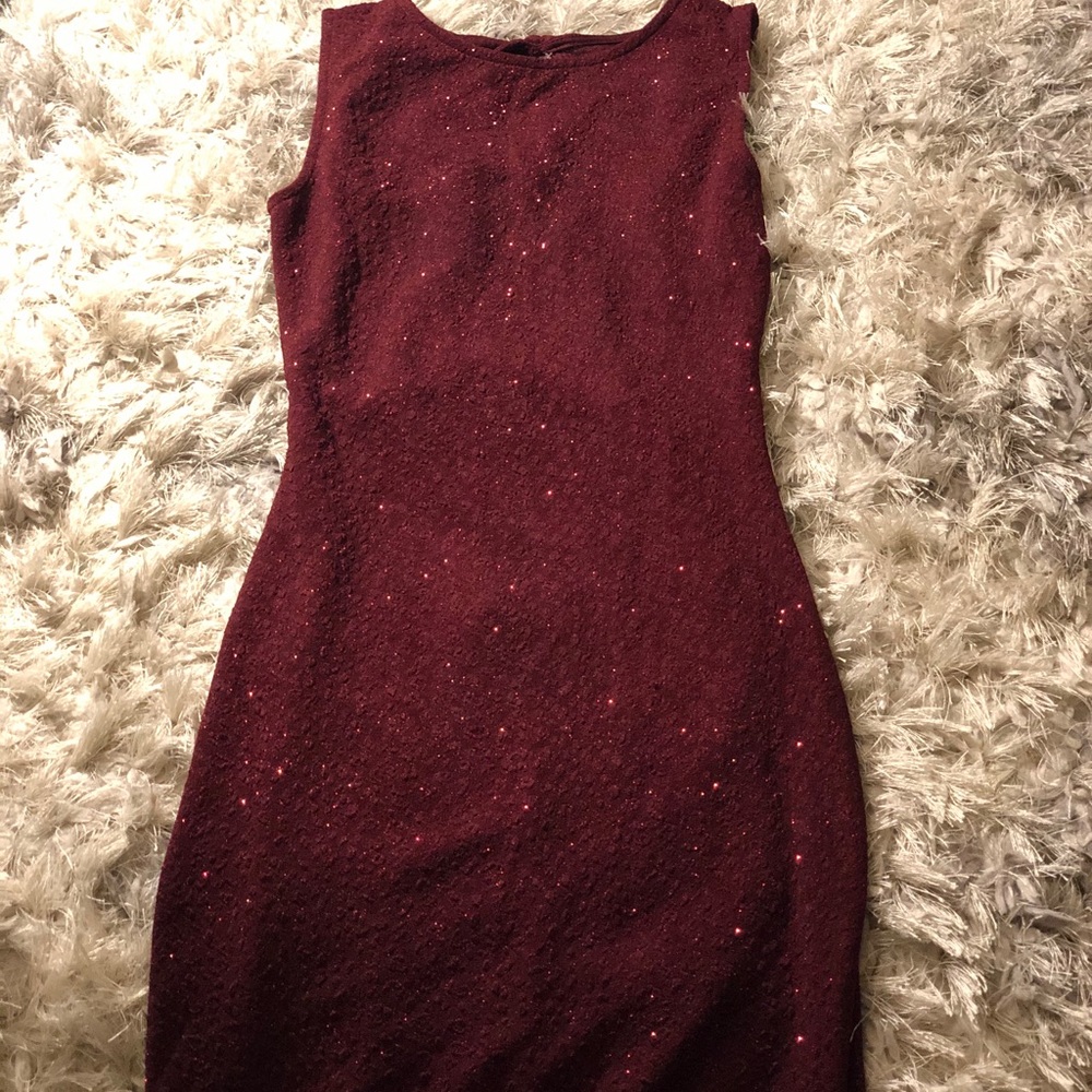 Maroon dress